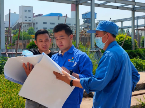 努力圖樹立，庶幾終有成——記燃氣事業(yè)部CNG加氣站進氣管道改造